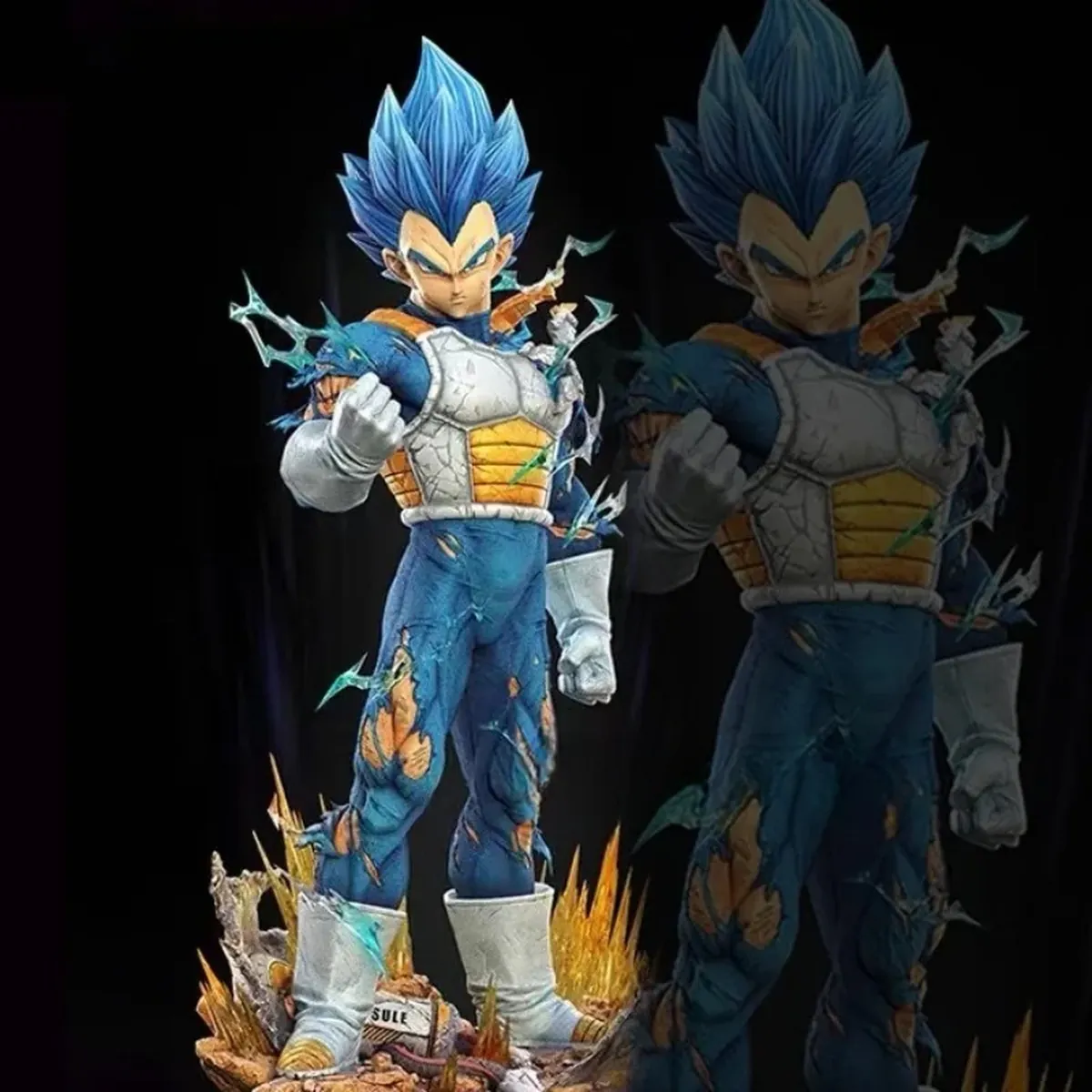 Figura de Vegeta de Dragon Ball de 26.5 cm en PVC, estatua GK – vue 2