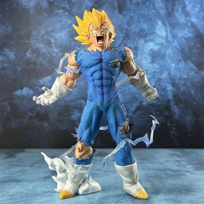 Figuras de acción de Dragon Ball Z estatua de Majin Vegeta de 27 cm – Cuida los colores