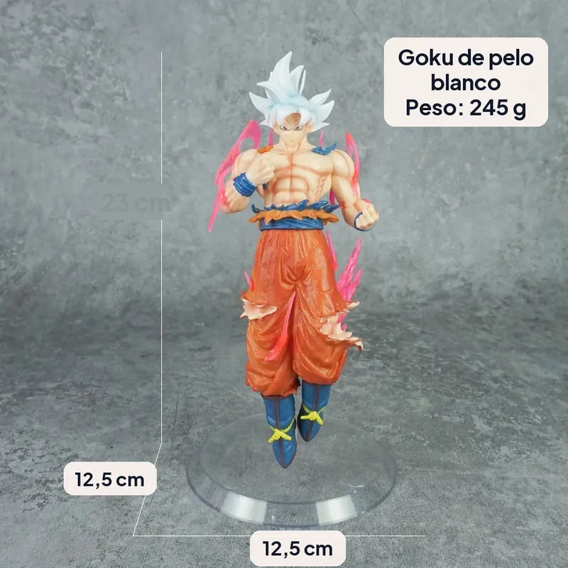 Figuras de acción de Dragon Ball Z Ultra Instinct de Goku y Vegeta