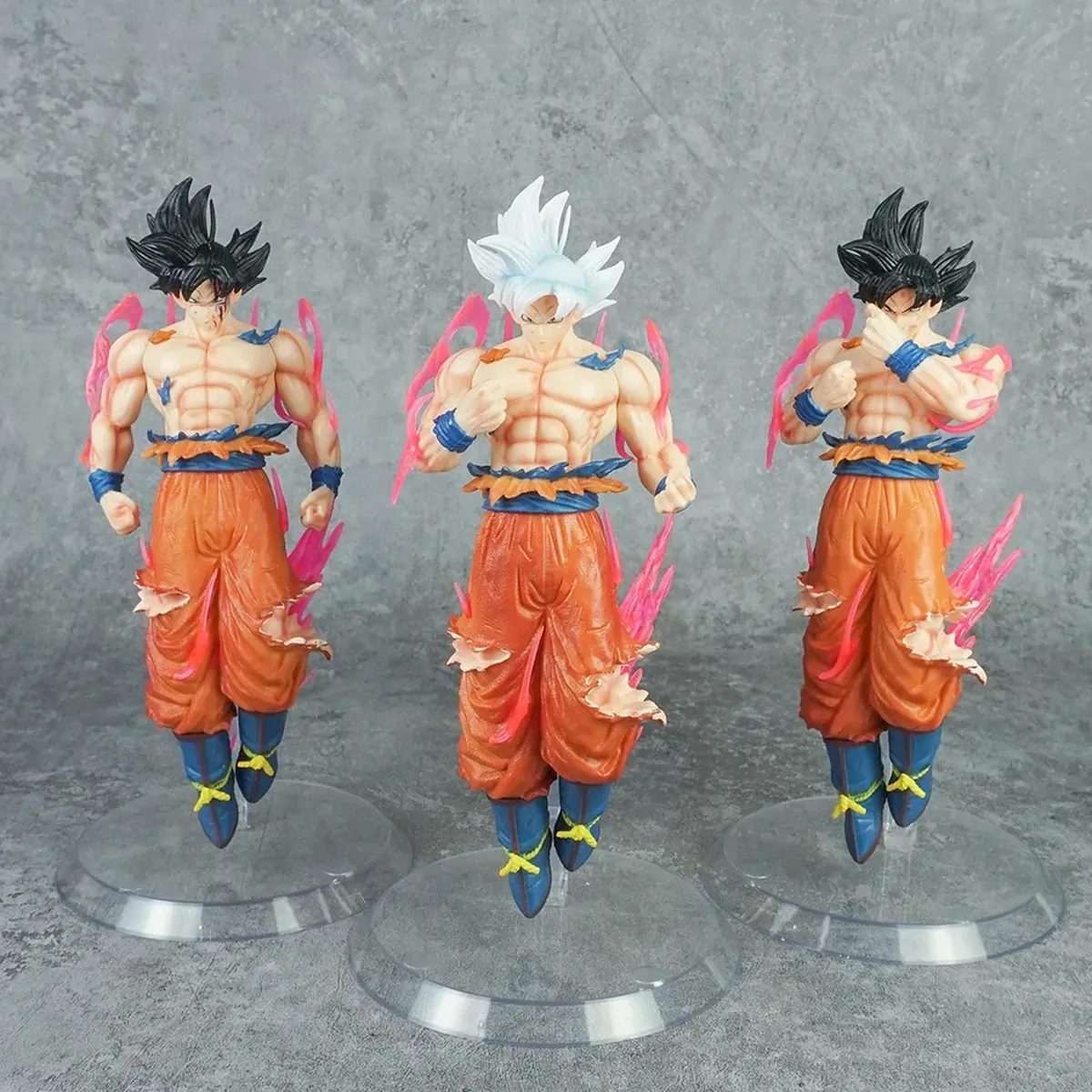 Figuras de acción de Dragon Ball Z Ultra Instinct de Goku y Vegeta – vue 2