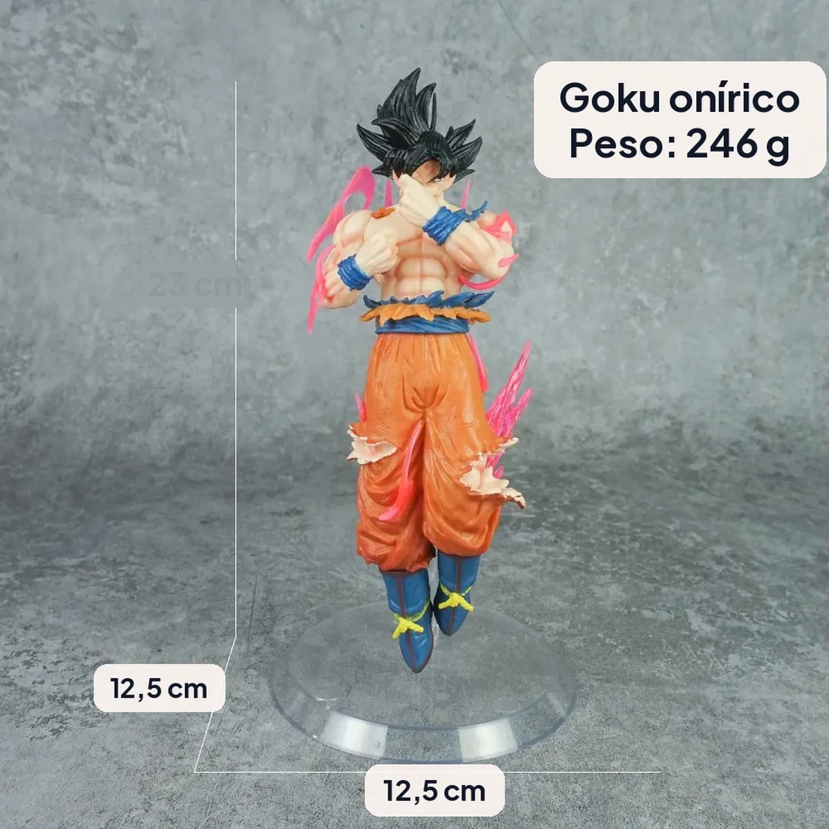 Figuras de acción de Dragon Ball Z Ultra Instinct de Goku y Vegeta – goku b