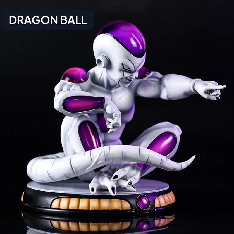 Figuras de Anime Dragon Ball Z de Freezer sentado para colección – Saca la figura