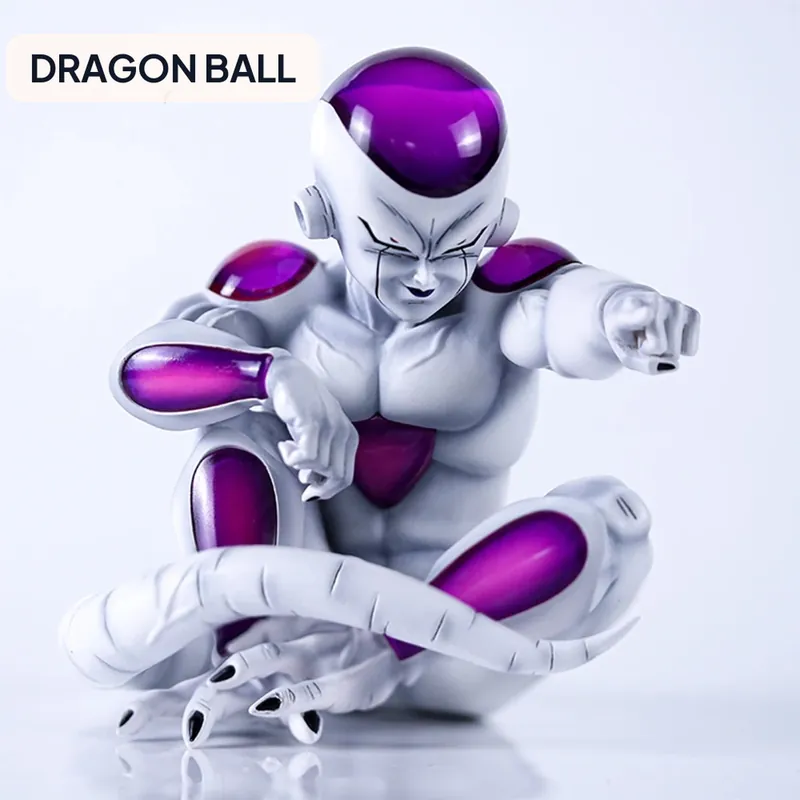 Figuras de Anime Dragon Ball Z de Freezer sentado para colección – Combina