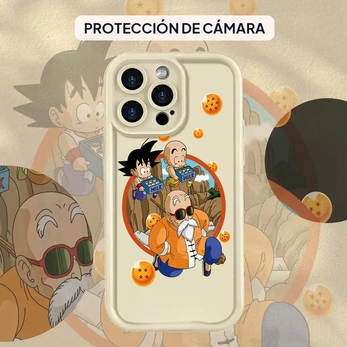 Funda de celular Dragon Ball suave de silicona para iPhone – vue 2