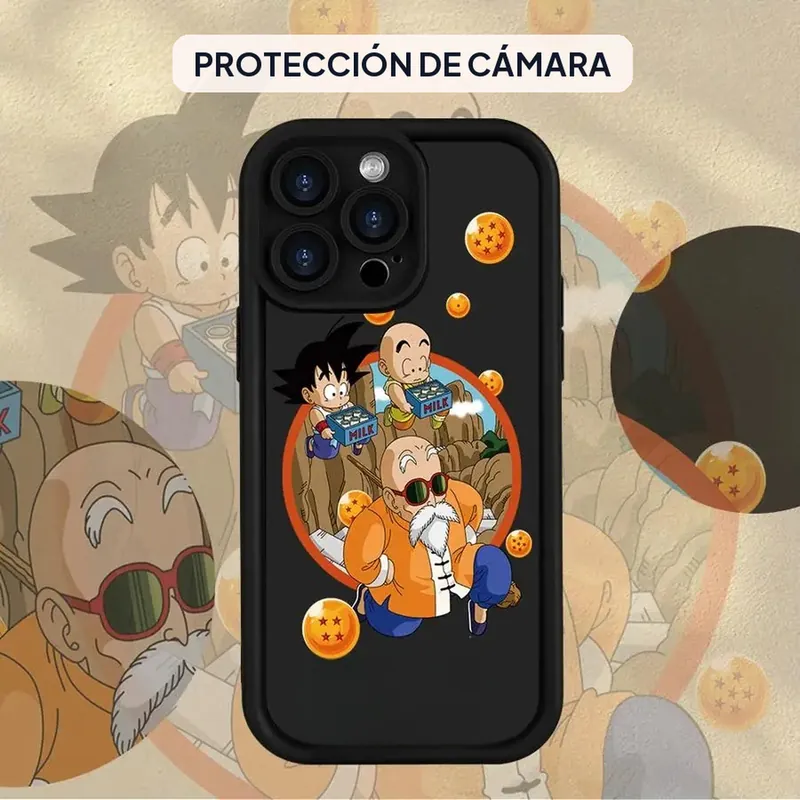 Funda de celular Dragon Ball suave de silicona para iPhone – iPhone del 11 al 17