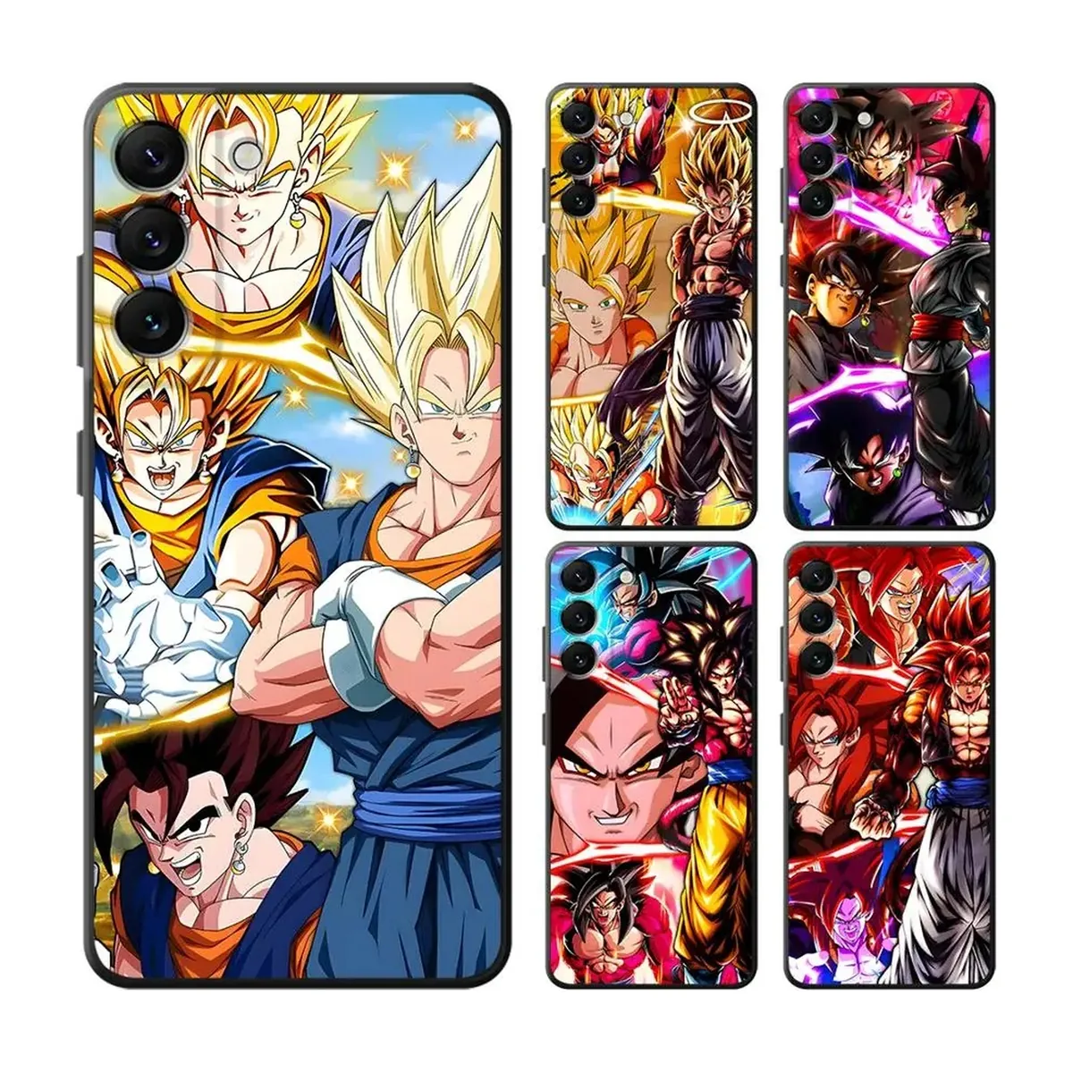 Funda de celular Dragon Ball de TPU suave para Samsung Galaxy A – vue 2