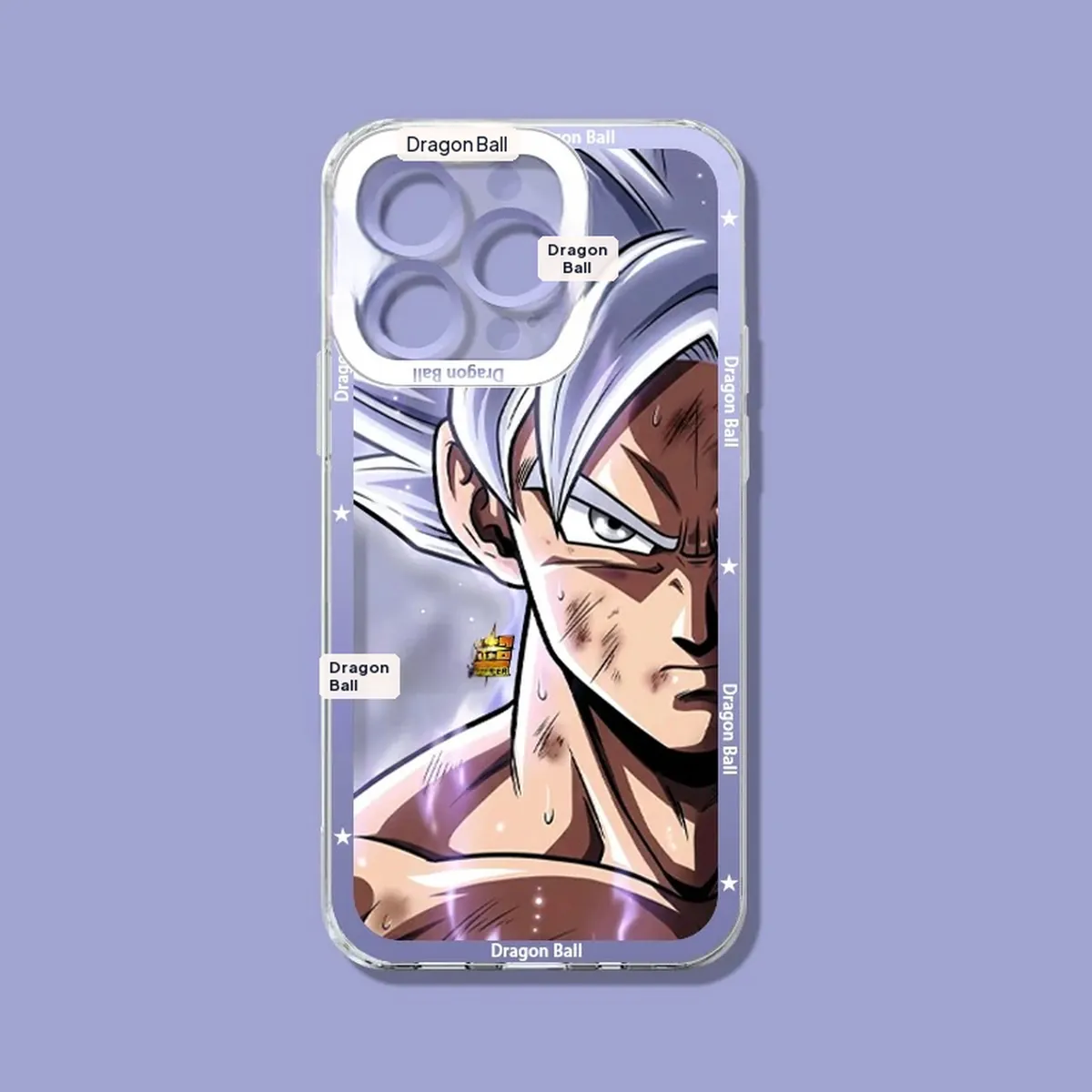 Funda de celular Dragon Ball transparente para iPhone, Goku Kakarotto – modelo 8