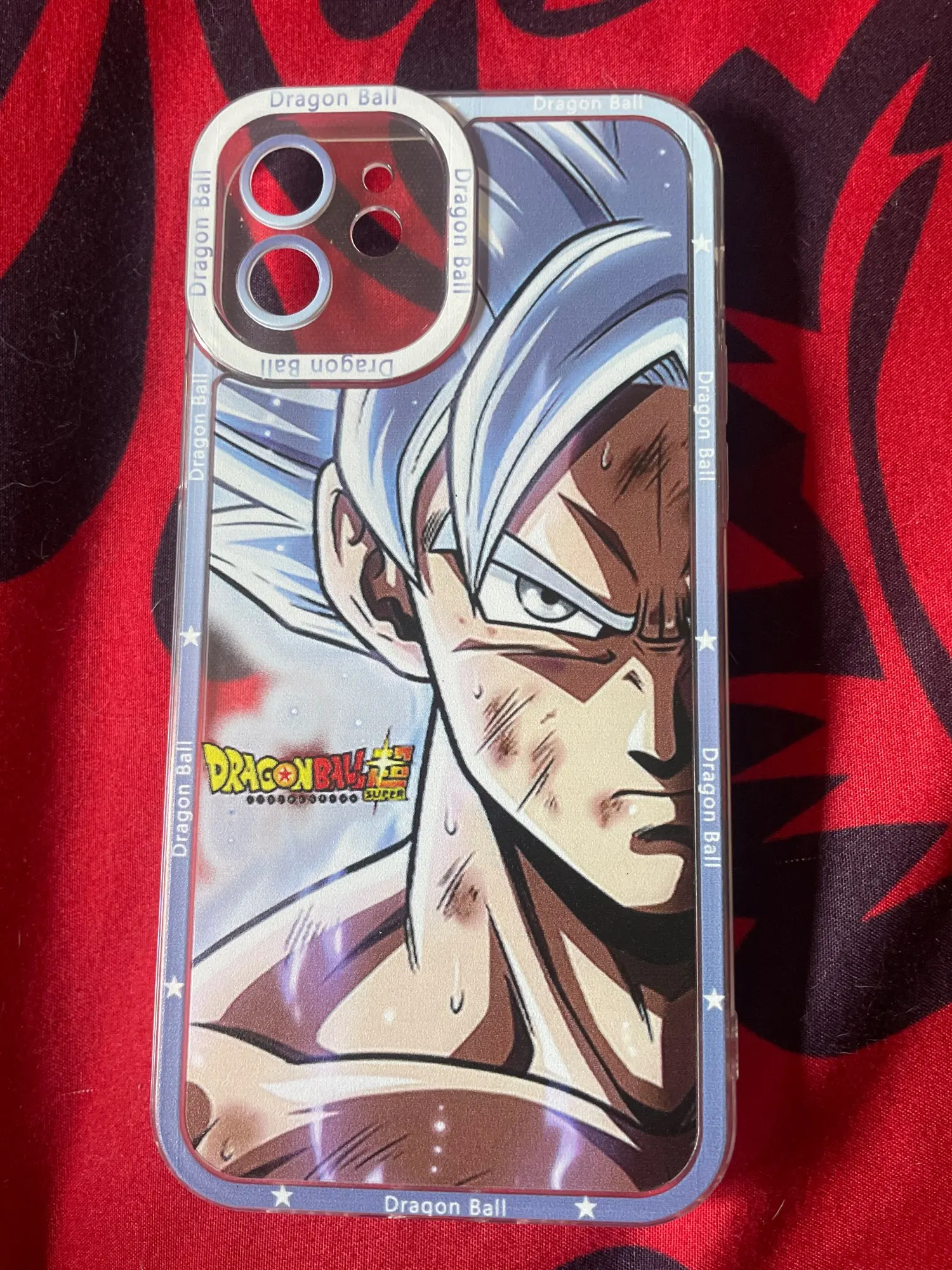 Foto de un comprador: Funda de celular Dragon Ball transparente para iPhone, Goku Kakarotto