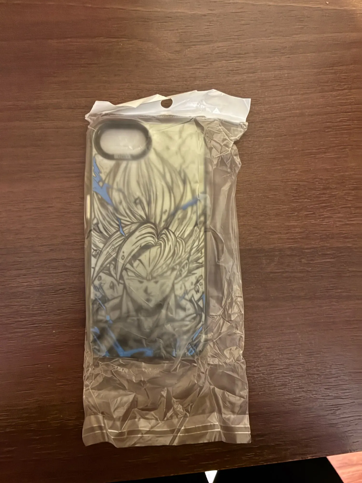 Foto de un comprador: Funda de celular Dragon Ball antigolpes para iPhone, Goku y Vegeta