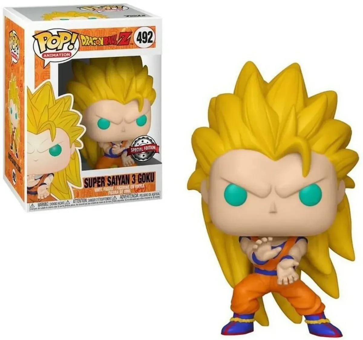 Funko Pop Dragon Ball GOHAN 518 PORUNGA 553 Future – modèle 492