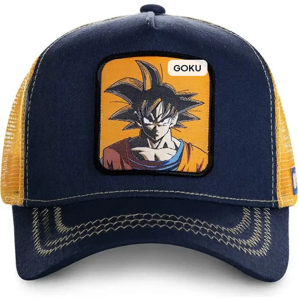 Gorra Dragon Ball Son Goku de viaje, ajustable y bordada – vue 4