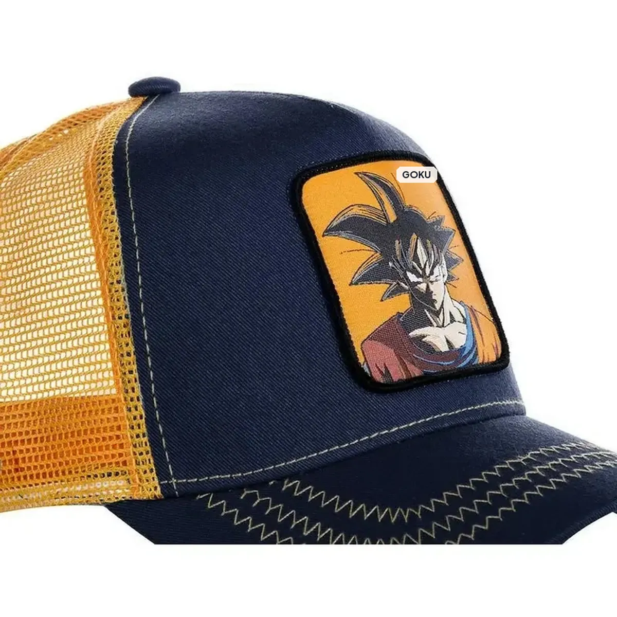 Gorra Dragon Ball Son Goku de viaje, ajustable y bordada – vue 5