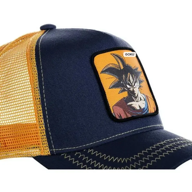 Gorra Dragon Ball Son Goku de viaje, ajustable y bordada – Elige el diseño