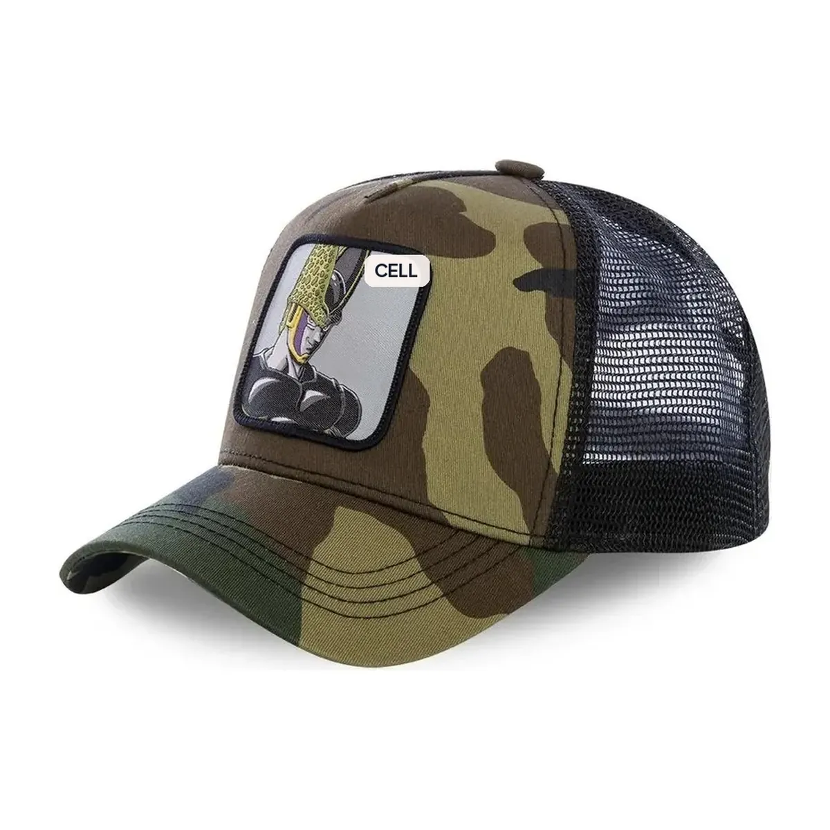 Gorra Dragon Ball Son Goku de viaje, ajustable y bordada – cell colorful