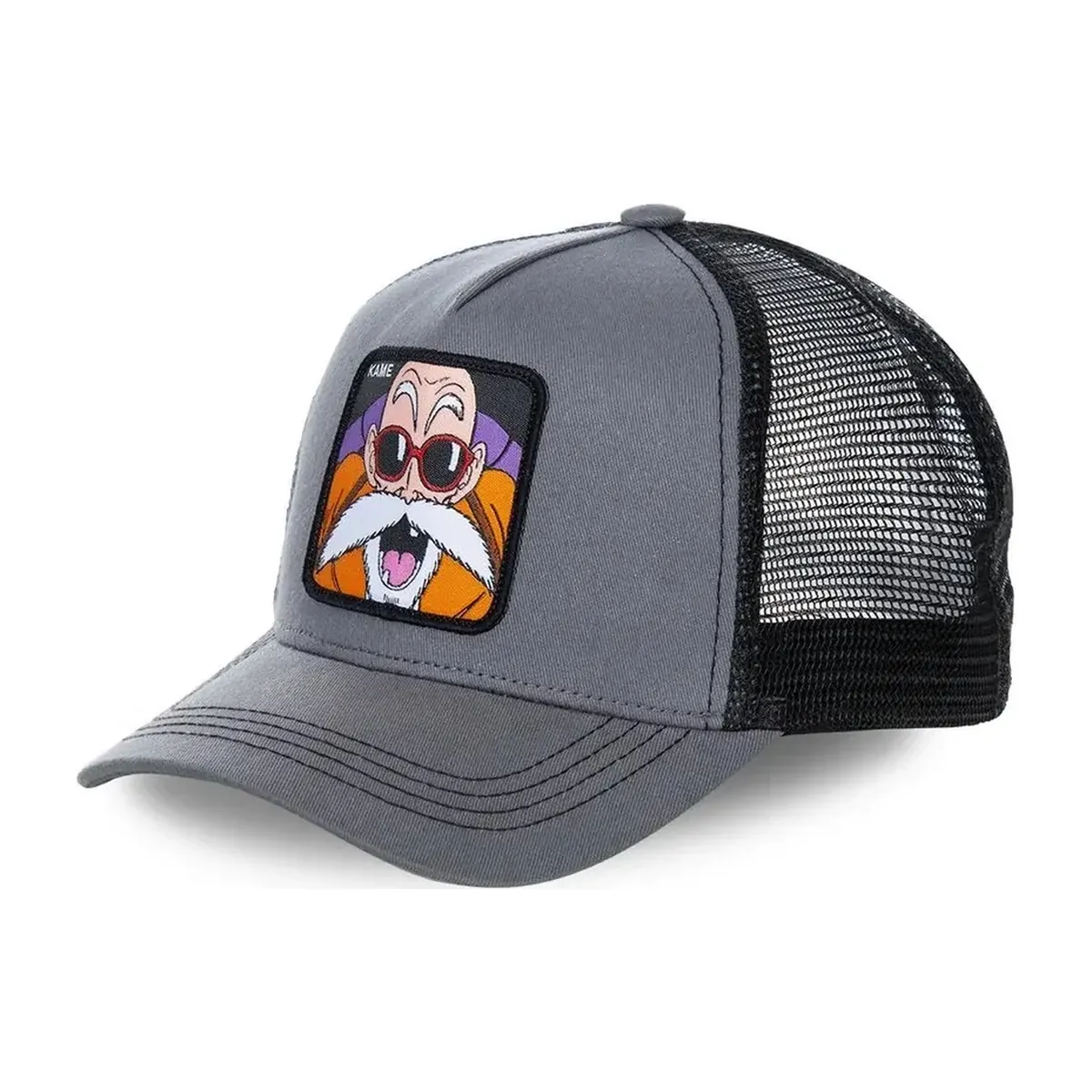 Gorra Dragon Ball Son Goku de viaje, ajustable y bordada – kame gris