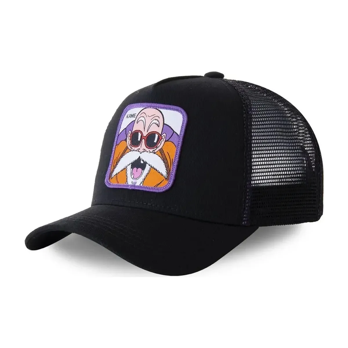 Gorra Dragon Ball Son Goku de viaje, ajustable y bordada – kame noir