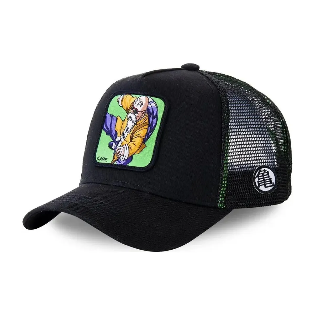Gorra Dragon Ball Son Goku de viaje, ajustable y bordada – kame noir et vert