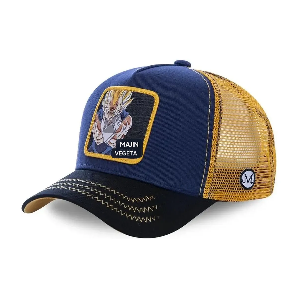 Gorra Dragon Ball Son Goku de viaje, ajustable y bordada – majin vegeta