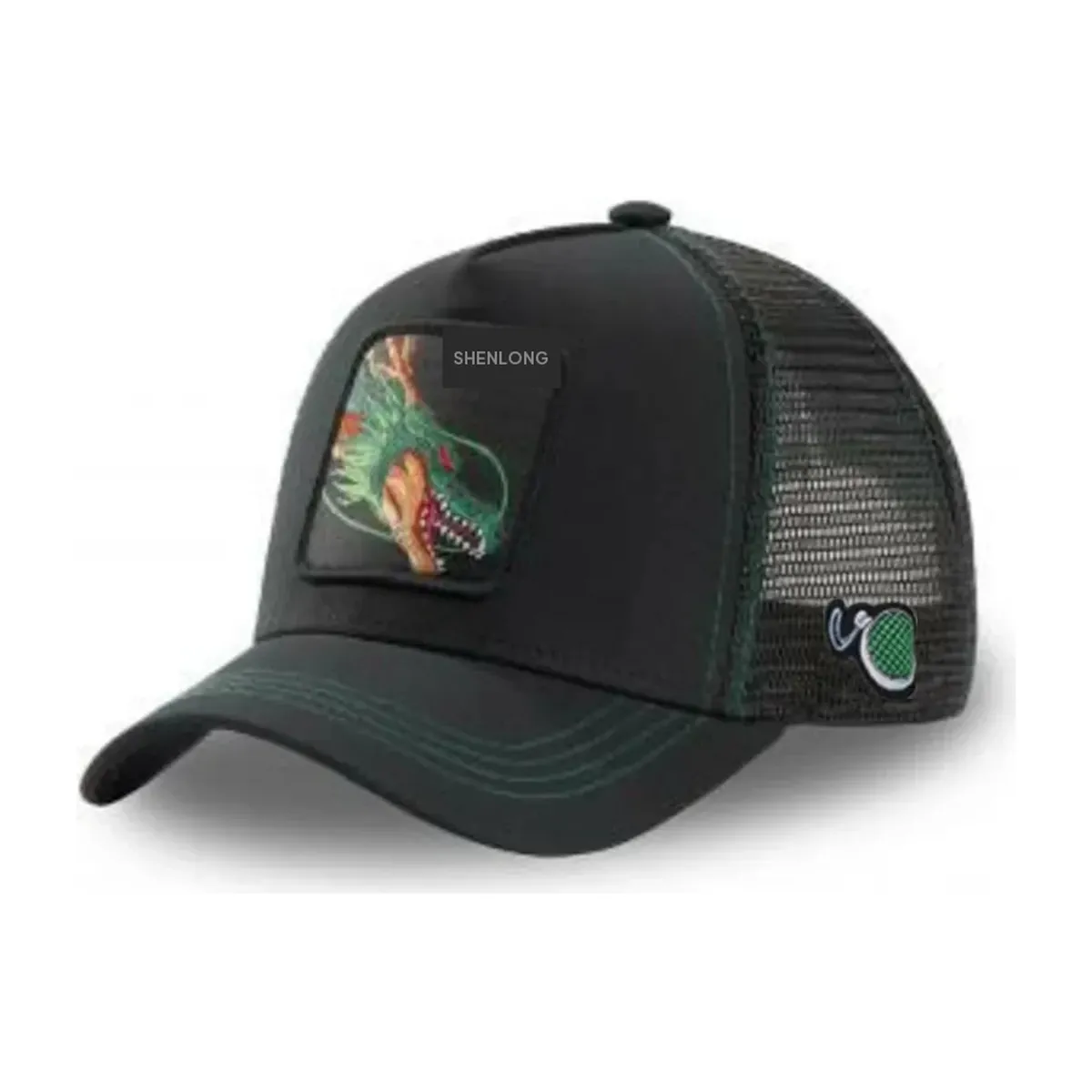 Gorra Dragon Ball Son Goku de viaje, ajustable y bordada – shenron noir