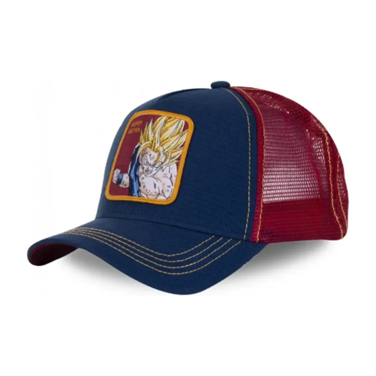 Gorra Dragon Ball Son Goku de viaje, ajustable y bordada – super saiyan