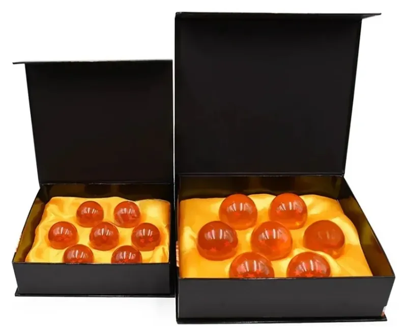 Juego de 7 figuras de Dragon Ball Z: esferas de 3.5 a 5.7 cm