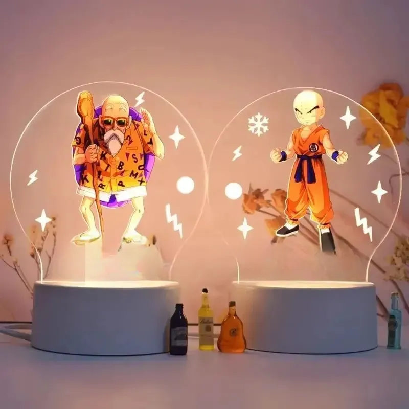 Lámpara de Dragon Ball con figura 3D y luz LED nocturna – Retira la película