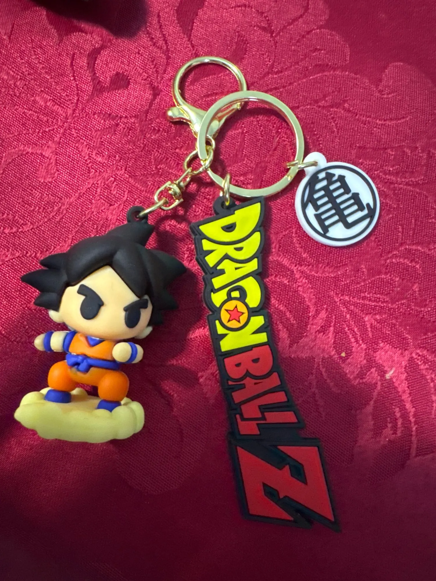 Foto de un comprador: Llavero de Dragon Ball colgante creativo de Goku y Vegeta