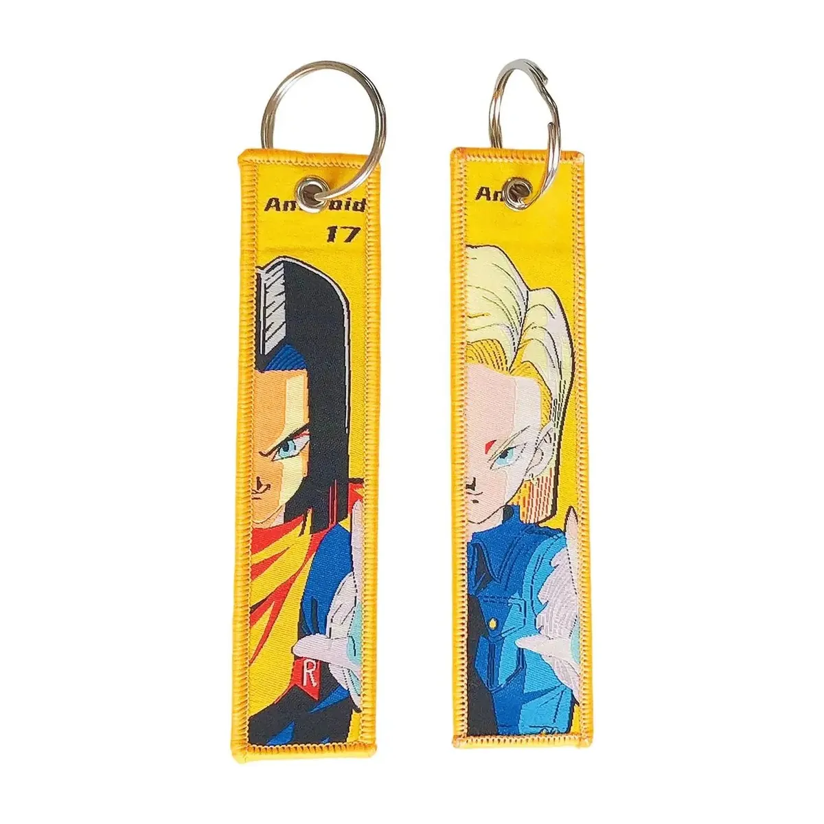 Llavero de Dragon Ball bordado tipo jet, etiqueta para llaves – kdb 06