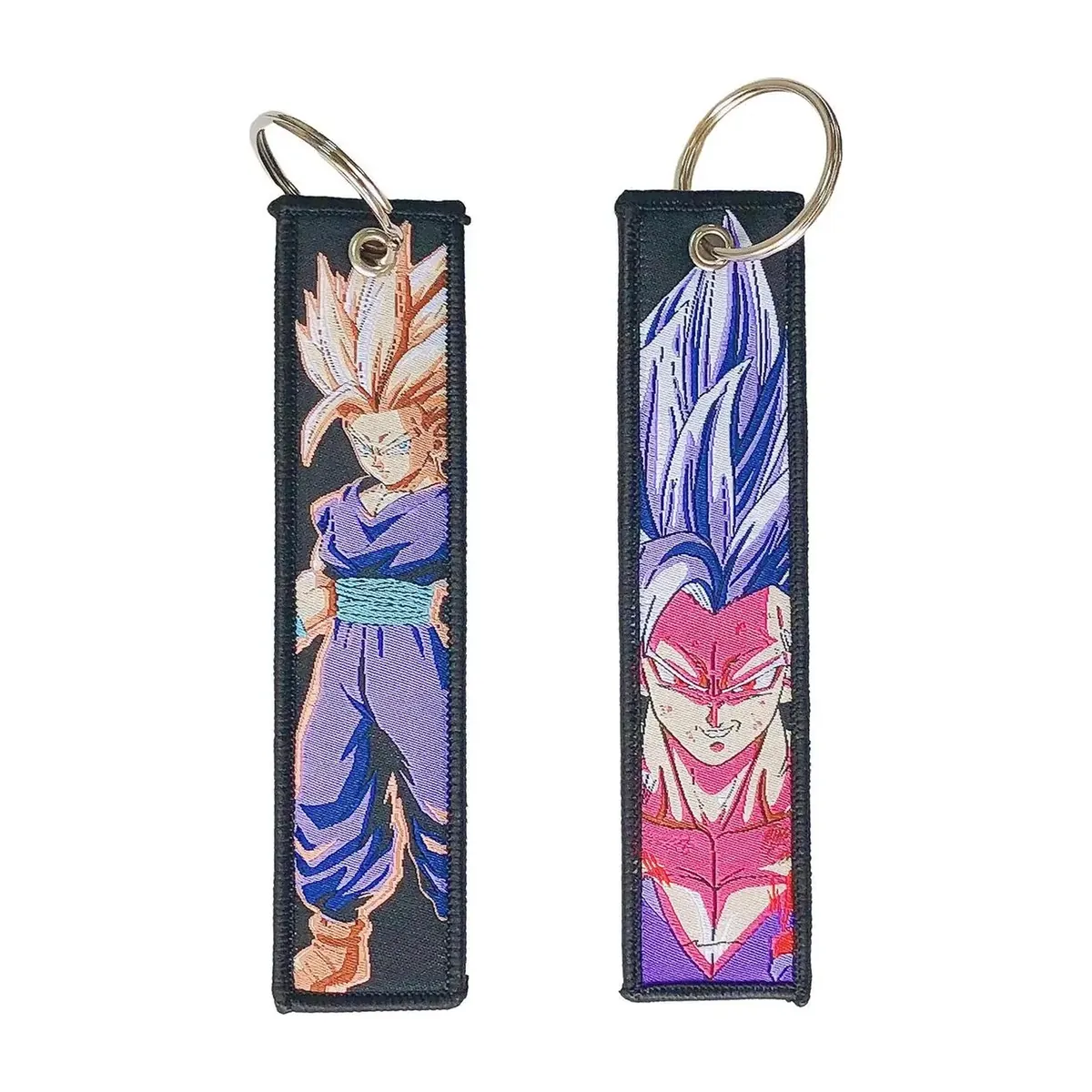 Llavero de Dragon Ball bordado tipo jet, etiqueta para llaves – kdb 07