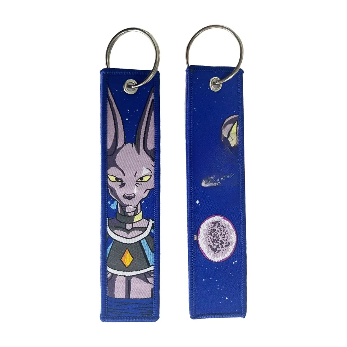 Llavero de Dragon Ball bordado tipo jet, etiqueta para llaves – kdb 08