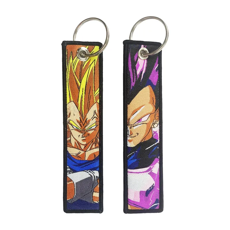 Llavero de Dragon Ball bordado tipo jet, etiqueta para llaves – kdb 19
