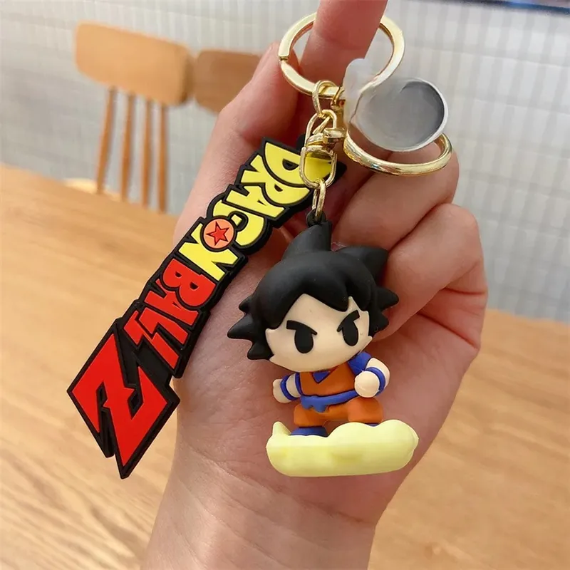 Llavero de Dragon Ball colgante creativo de Goku y Vegeta – Cuélgalo