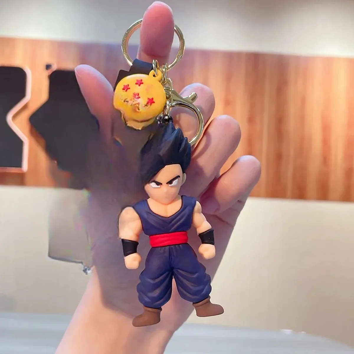 Llavero de Dragon Ball de PVC con figuras de personajes – gohan