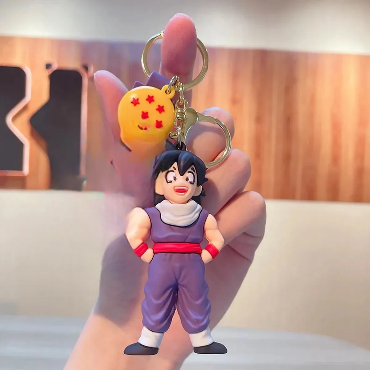 Llavero de Dragon Ball de PVC con figuras de personajes – son gohan