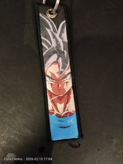 Foto de un comprador: Llavero de Dragon Ball bordado tipo jet, etiqueta para llaves