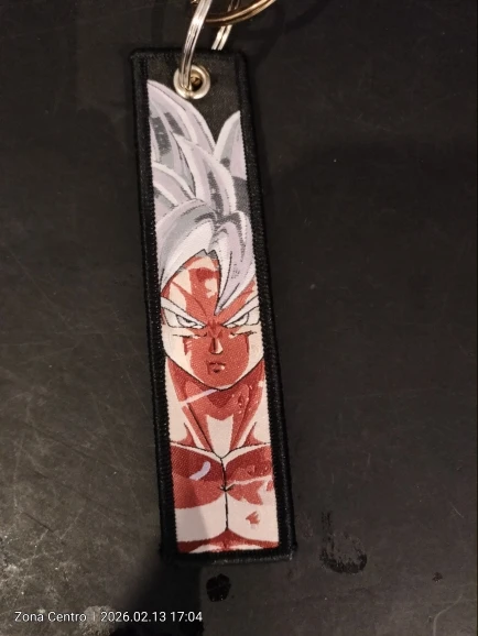 Foto de un comprador: Llavero de Dragon Ball bordado tipo jet, etiqueta para llaves