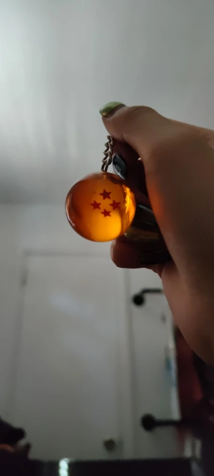 Foto de un comprador: Llaveros de la Serie Dragon Ball: esferas de 1 a 7 estrellas
