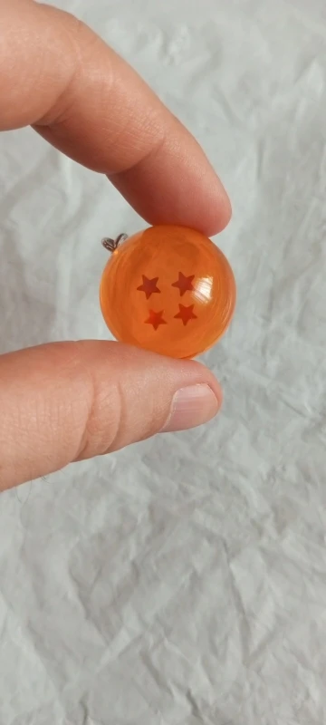 Foto de un comprador: Llaveros de la Serie Dragon Ball: esferas de 1 a 7 estrellas