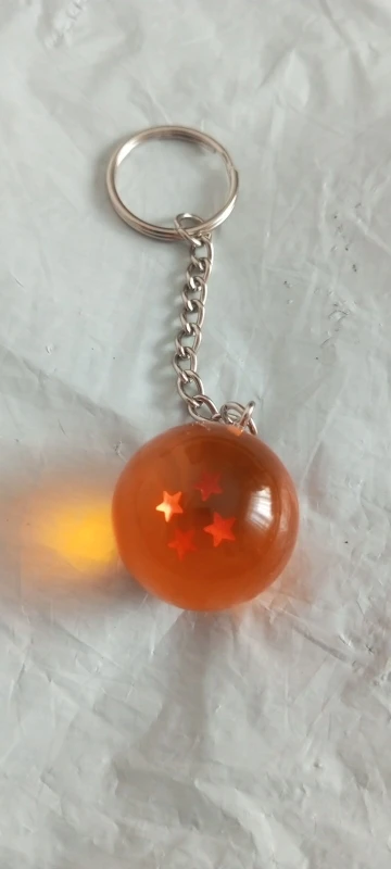 Foto de un comprador: Llaveros de la Serie Dragon Ball: esferas de 1 a 7 estrellas