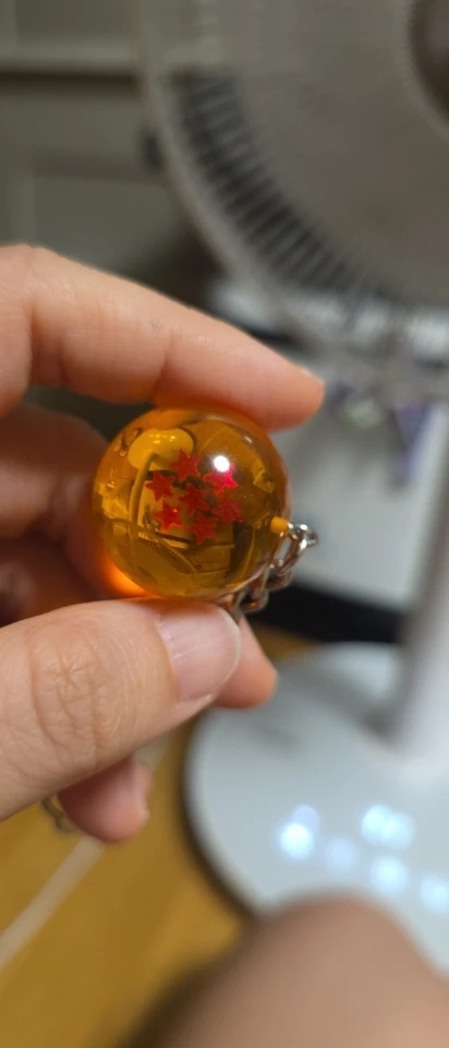 Foto de un comprador: Llaveros de la Serie Dragon Ball: esferas de 1 a 7 estrellas