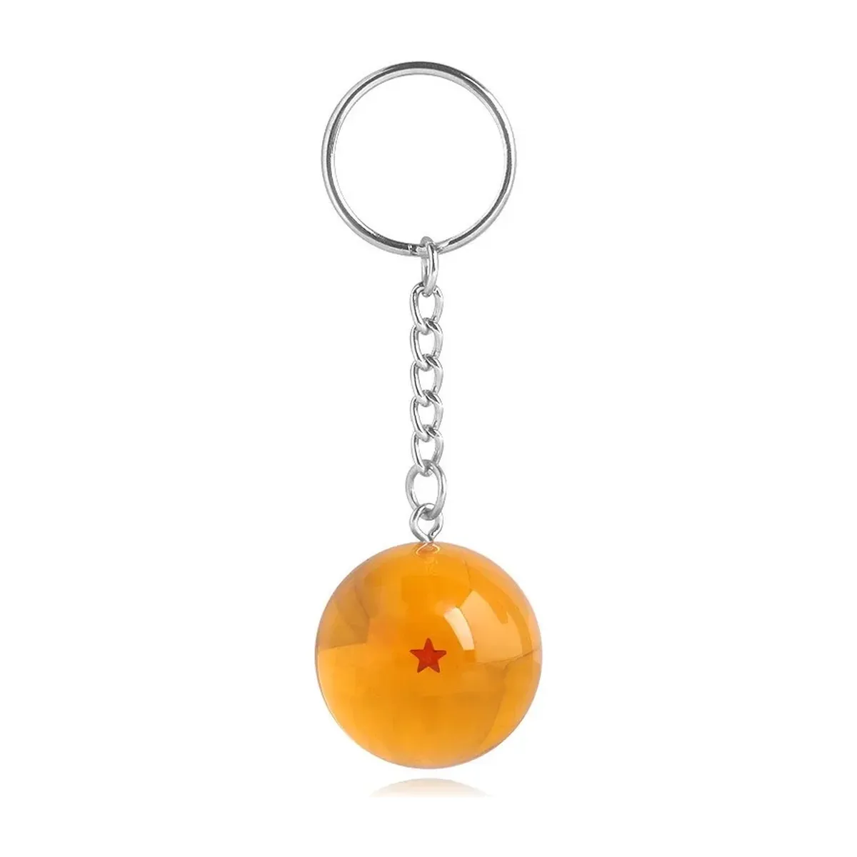 Llaveros de la Serie Dragon Ball: esferas de 1 a 7 estrellas – orange modèle 1