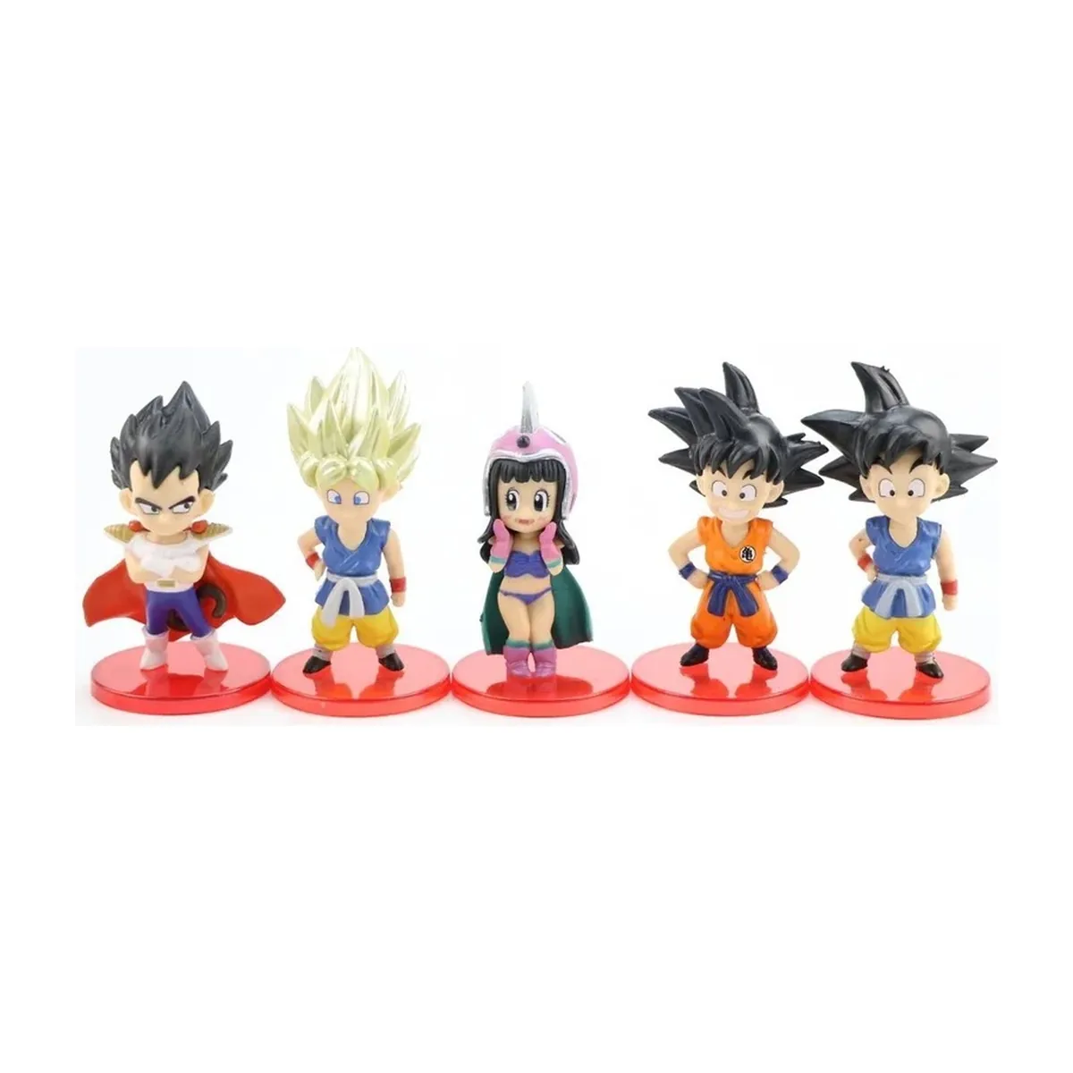 Lote de 13 mini figuras de Dragon Ball Z Super Saiyajin – vue 4