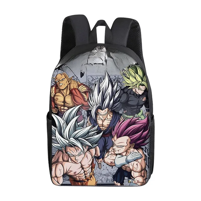 Mochila de Dragon Ball estampada de anime, escolar y de viaje – Una sola opinión, positiva