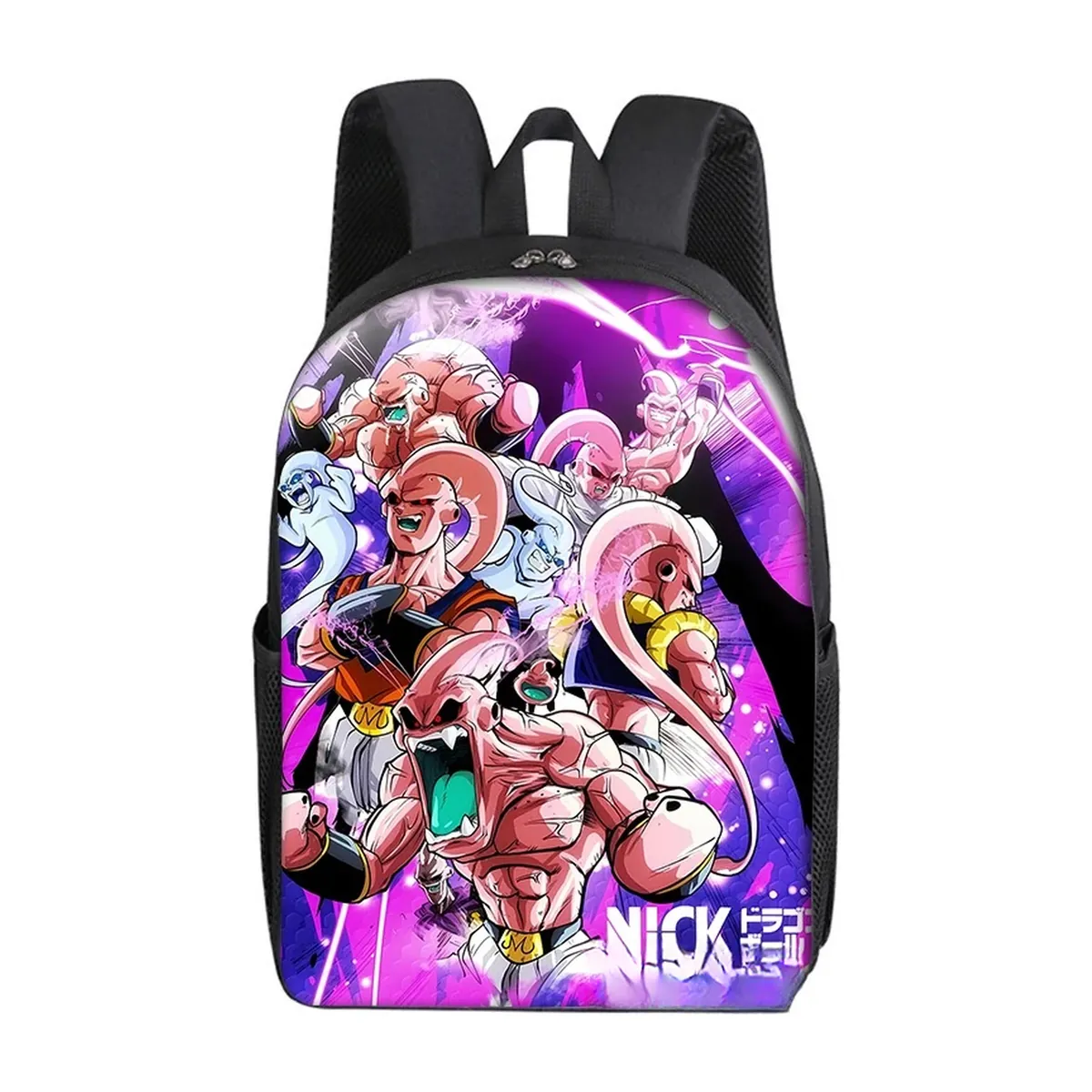 Mochila de Dragon Ball estampada de anime, escolar y de viaje – vue 6