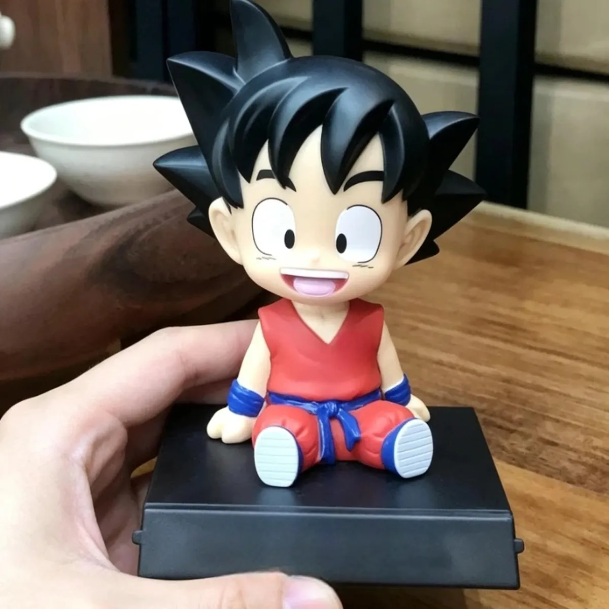Muñecos con cabeza oscilante de Dragon Ball: Goku y Vegeta – vue 2