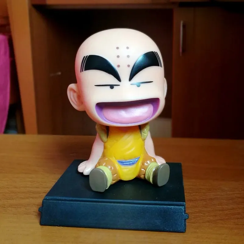 Muñecos con cabeza oscilante de Dragon Ball: Goku y Vegeta – Desempaca