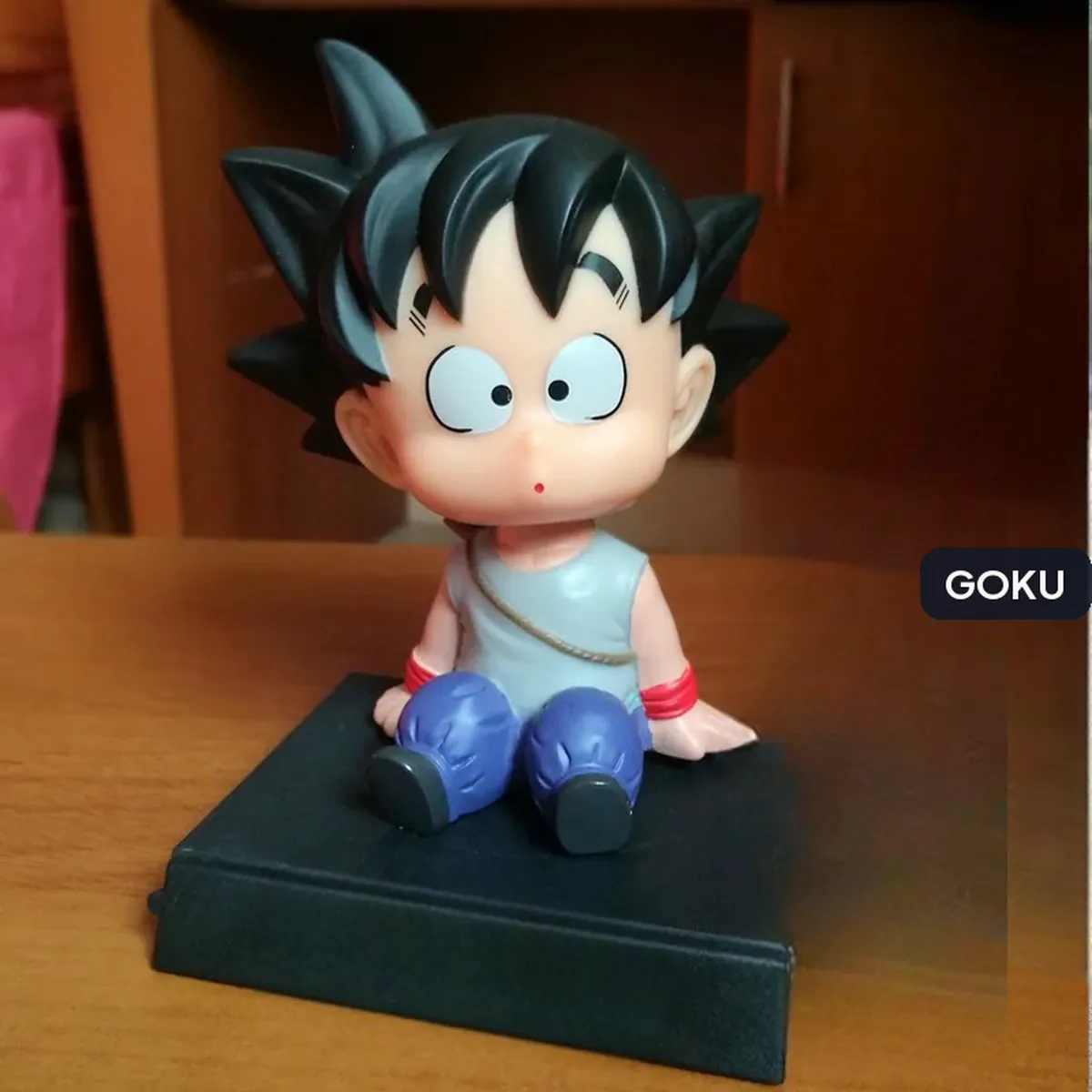 Muñecos con cabeza oscilante de Dragon Ball: Goku y Vegeta – modelo 1