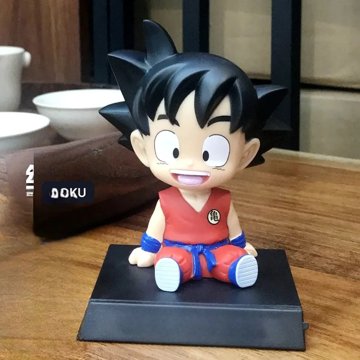 Muñecos con cabeza oscilante de Dragon Ball: Goku y Vegeta – modelo 2
