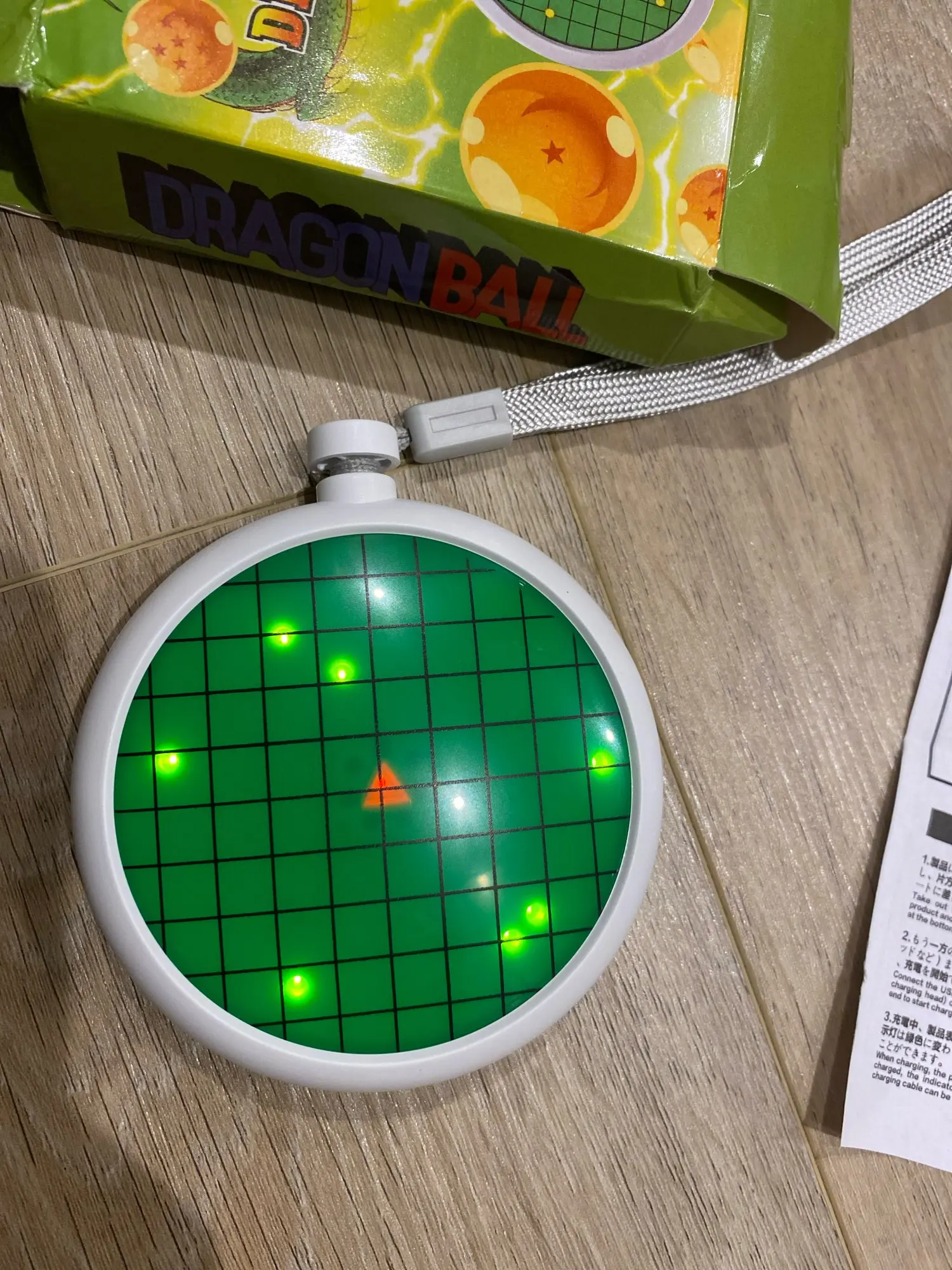Foto de un comprador: Dragon Radar de Dragon Ball: radar con sonido, 7 o 10.5 cm