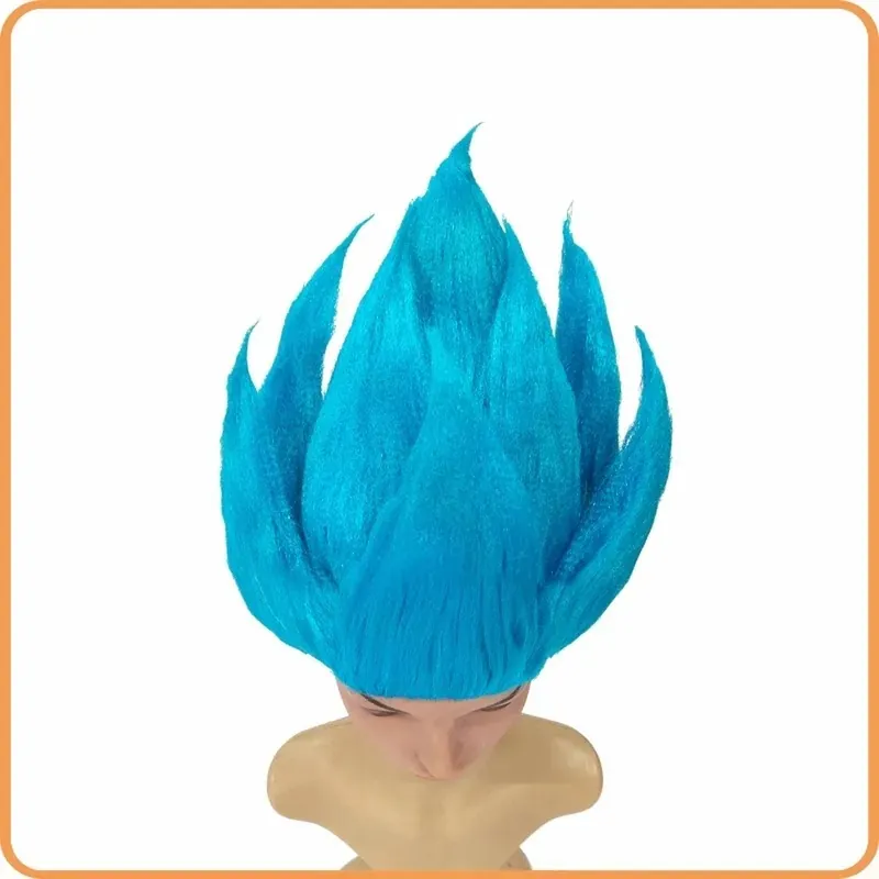 Peluca de cosplay de Goku Z para convenciones, en 9 colores – Elige tu color
